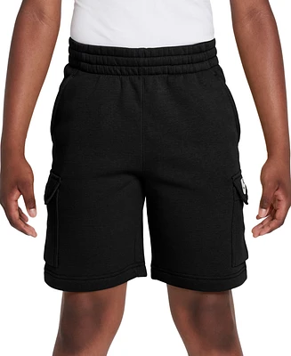 Nike Big Kids Sportswear Club Fleece Cargo Shorts