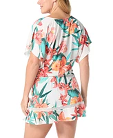 Coco Reef Women's Adorn Dolman-Sleeve Cover-Up Dress