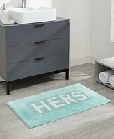 Jean Pierre Hers Cotton Bath Rug, 21" x 34"