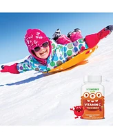 VitaWorks Kids Vitamin C 250 mg Chewable Tablets - Immune Function - Tasty Natural Cherry Flavor - 120 Chewables