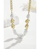 Baroque Pearl Statement Necklace