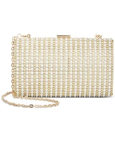 I.n.c. International Concepts Randdi Imitation Pearl Mini Crossbody Clutch, Created for Macy's