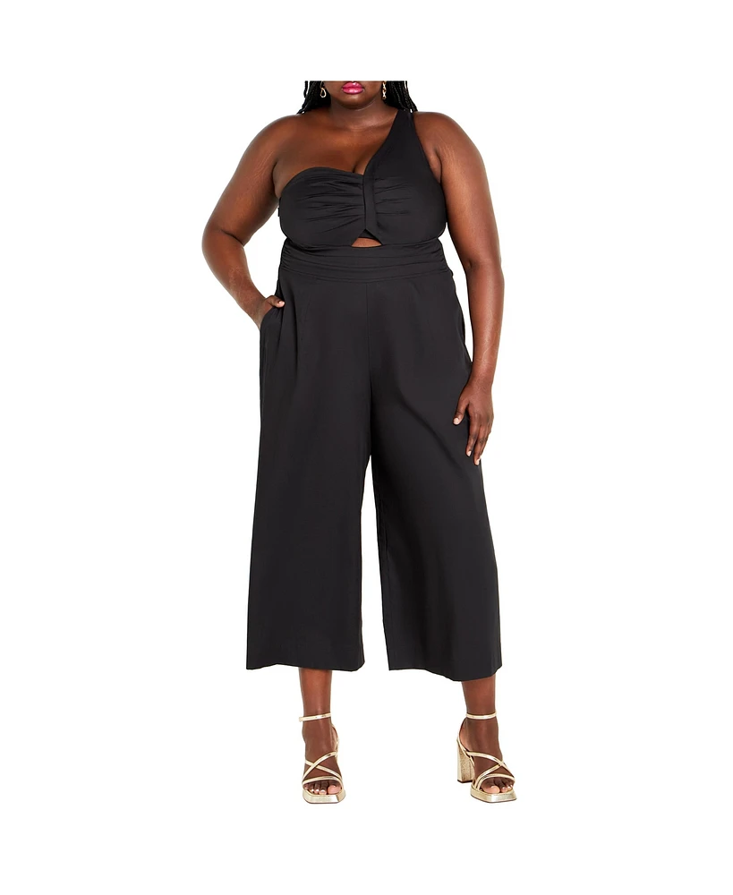 City Chic Plus Rebecca Jumpsuit