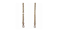 The American Case Metal Crossbody Phone Chain with Golden Carabiners