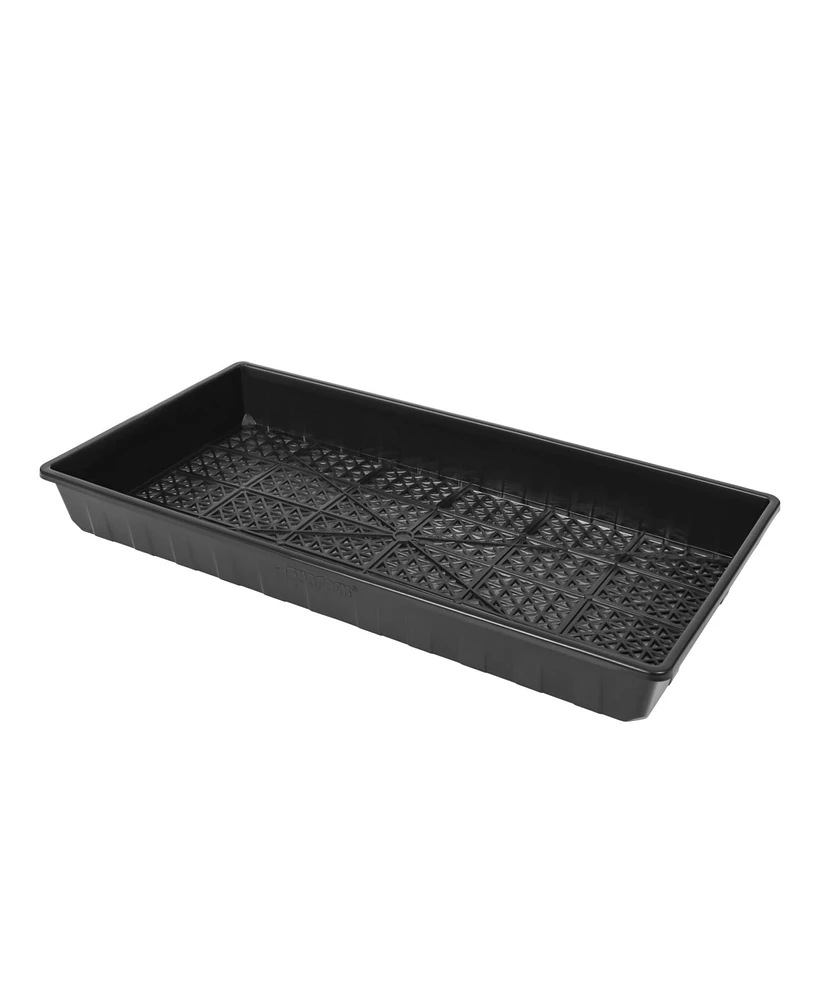 Sunpack 10 x 20in Indoor Gardening Mesh Plastic Seeding Tray, 2.3in