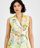 Guess Women's Lydia Linen Shirtdress