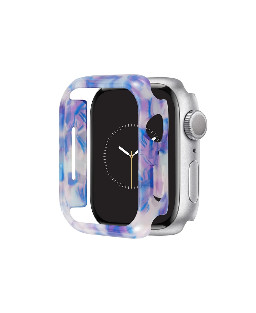 Anne Klein Women's Blue Acetate Protective Case designed for 40mm Apple Watch