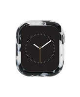 Anne Klein Women's Black and White Acetate Protective Case designed for 40mm Apple Watch