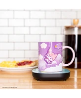 Uncanny Brands Kuromi Coffee Mug with Electric Mug Warmer – Keeps Your Favorite Beverage Warm - Auto Shut On/Off