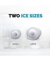 Newair 26 lbs. Countertop Bullet Ice Maker in Black