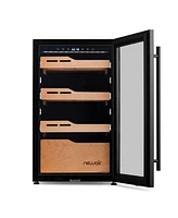 Newair 840 Count Electric Cigar Humidor, Built-in Humidification System with Opti