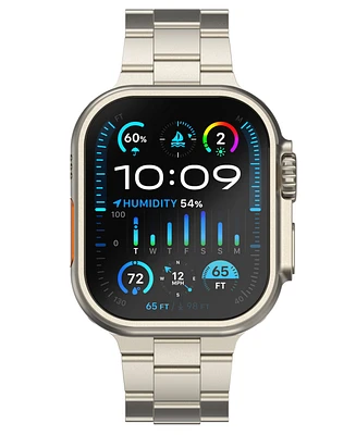 WITHit Men's Titanium Link Band for Apple Watch 42/44/45mm/Ultra/Ultra 2