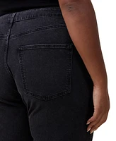 Cotton On Women's Curvy Stretch Bootcut Jean