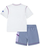 Nike Toddler Boys Reimagine T-Shirt & French Terry Cargo Shorts, 2 Piece Set