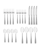 Godinger Ingot Mirrored 18/10 Stainless 20 Piece Set, Service for 4