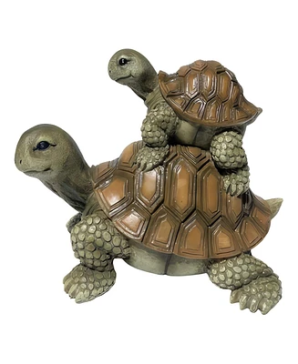 Fc Design 6.5"W Tortoise with Baby Figurine Decoration Home Decor Perfect Gift for House Warming, Holidays and Birthdays