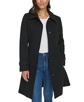 Tommy Hilfiger Women's Single-Breasted Belted Coat, Created for Macy's