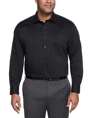Van Heusen Men's Big & Tall Solid Dress Shirt