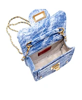 Tiny Treats + Zomi Gems Girls Tie Dye Quilted Denim Handbag