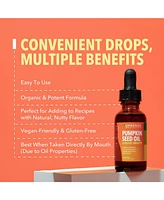 Organic Pumpkin Seed Oil Liquid Drops, Urinary Tract & Prostate Health for Men, Hair Skin & Nails Health, Unflavored, Havasu Nutrition, 1 fl oz