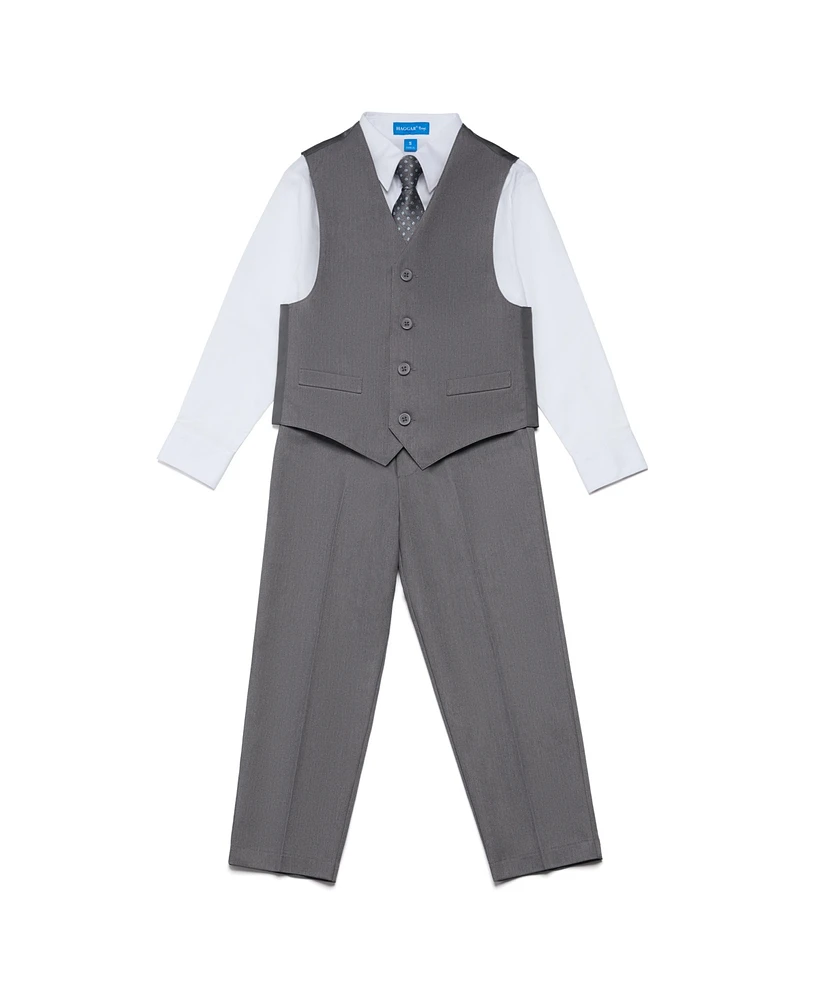 Haggar Boys 4 Piece Vest Set