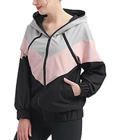 kimi + kai Maternity Water-Resistant Shell Hooded Active Jacket