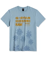 G-Star Raw Men's Palm Tree Logo T-Shirt