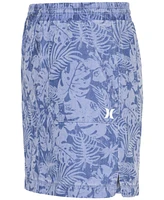 Hurley Big Girls Printed Chambray Pull-On Skirt