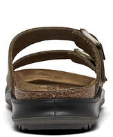 Birkenstock Men's Arizona Crosstown Natural Leather Oiled Two-Strap Sandals from Finish Line