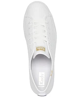 Keds Women's Triple Up Leather Platform Casual Sneakers from Finish Line