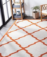 Safavieh Amherst AMT421 Beige and Orange 2'6" x 4' Area Rug