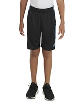 adidas Big Boys Elastic Waist 3-Stripe Mesh Shorts