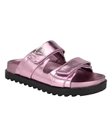 Guess Women's Fabula Lug-Sole Logo Footbed Sandals