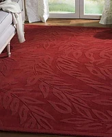 Martha Stewart Collection Breeze MSR4621B Burgundy 4' x 6' Area Rug