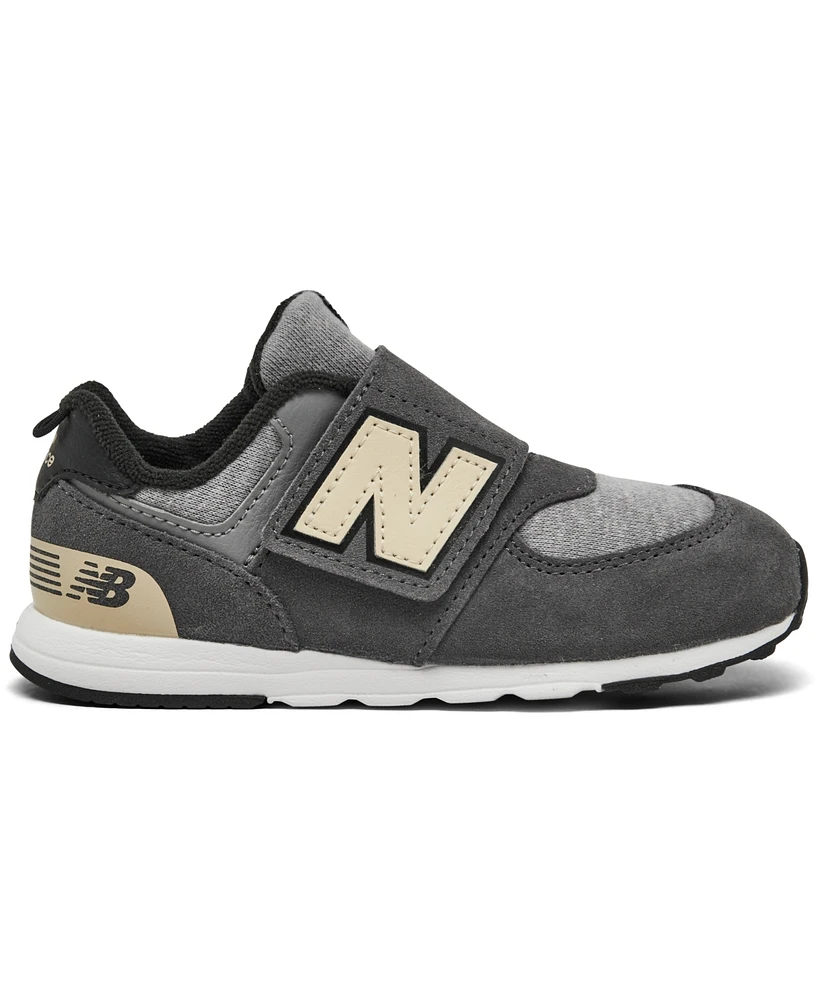 New Balance Toddler Kids' 574 Grey Days Fastening Strap Casual Sneakers from Finish Line