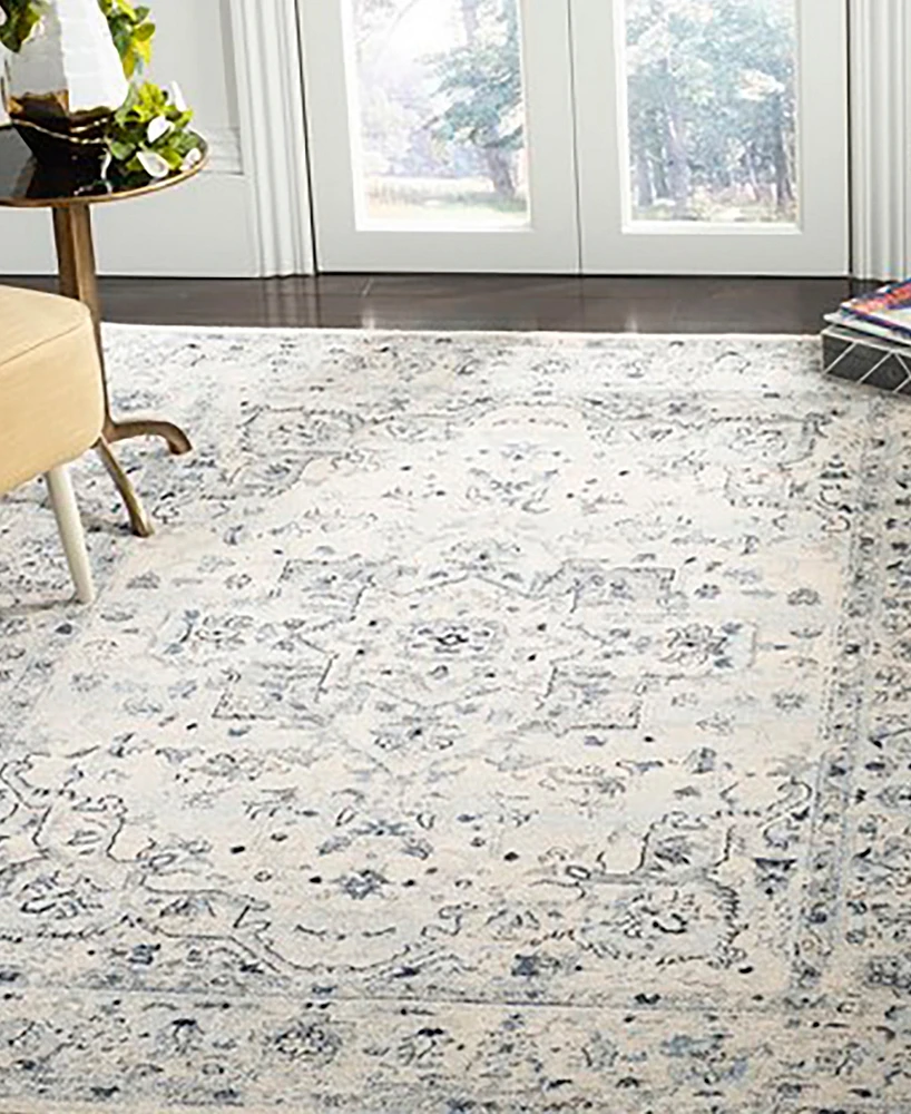 Safavieh Charleston CHL411 Ivory and Light Blue 10' x 14' Area Rug