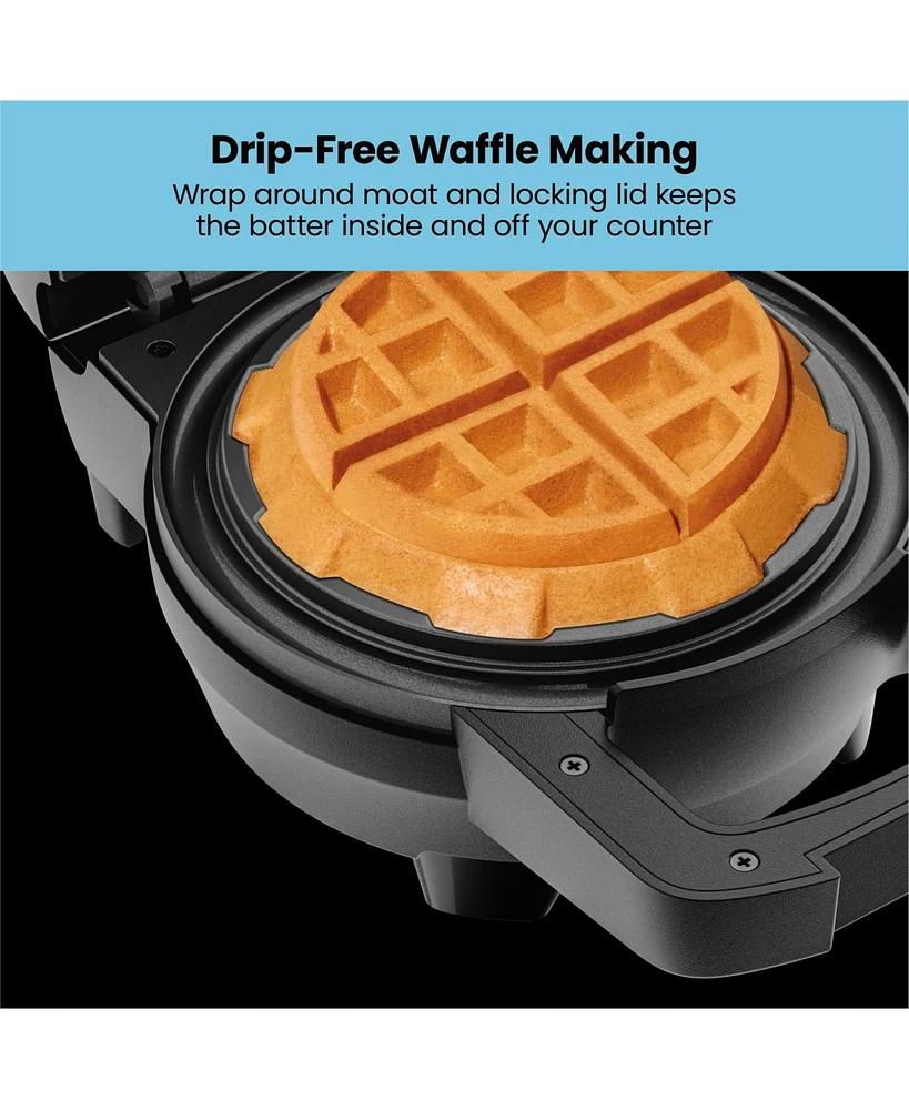 Chefman 5" Stuffed Belgian Waffle Maker w/ Non-Stick Surface