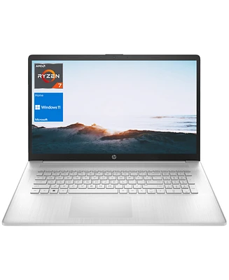 Hp Essential 17.3" Daily Laptop Amd Ryzen 7 7730U 8GB Ram 1TB Ssd Windows 11 Home Fhd Display - Silver