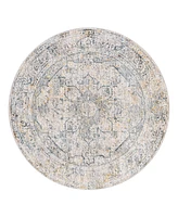 Surya Laila Laa-2310 5'3x5'3 Round Area Rug