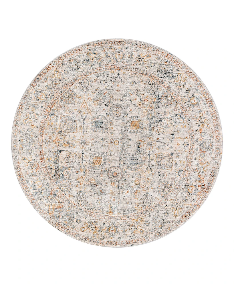 Surya Laila Laa-2317 6'7x6'7 Round Area Rug