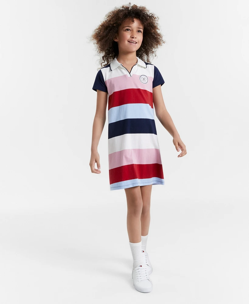 Tommy Hilfiger Big Girls Rugby Stripe Dress