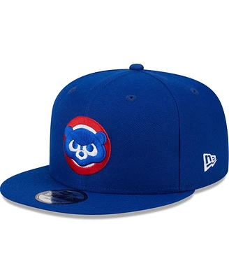 New Era Men's Royal Chicago Cubs 2024 Batting Practice 9fifty Snapback Hat