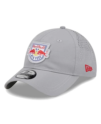 New Era Men's Gray New York Red Bulls Active 9twenty Adjustable Hat