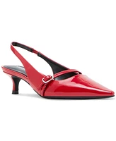 Madden Girl Krystall Slingback Kitten-Heel Pumps