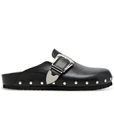 Madden Girl Ppepper Buckle Detailed Western Clogs