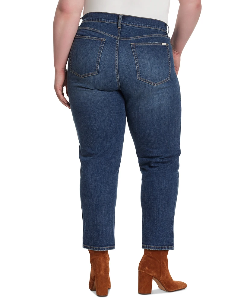 Jessica Simpson Trendy Plus Harmony Straight-Leg Jeans