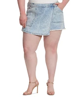 Jessica Simpson Trendy Plus Denim Skort