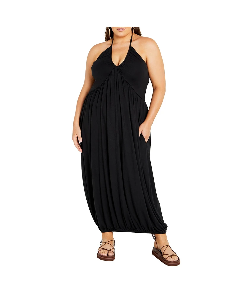 City Chic Plus Kyla Maxi Dress