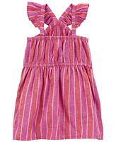 Carter's Toddler Girls Striped Lenzing Ecovero Dress
