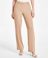 Anne Klein Women's Wide-Leg Front-Crease Pants